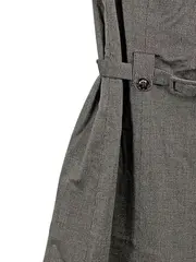 Vorschaubild 5 von Businesskleid Damen Gr. 38 Klassisch Braun Elegant Büro