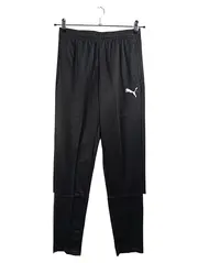 Vorschaubild 1 von Trainingshose Jogginghose Kinder Gr. 176 Schwarz Polyester NEU