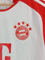 Vorschaubild 3 von FC Bayern München Trikot Herren Gr. M Sané 10 Rot Weiß 23/24