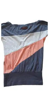 Vorschaubild 2 von Damen T-Shirt Casual Mehrfarbig Gr. 36/S Baumwolle