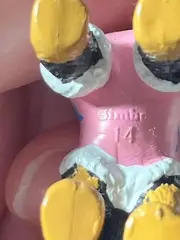 Vorschaubild 2 von Hund Dekofigur im Pyjama mit Sternen Rosa 4 cm Kunststoff