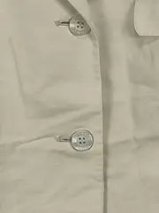 Vorschaubild 4 von Damen Blazer Gr. 38 M Beige Viskose Leinen Business