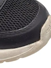 Vorschaubild 4 von Kinder Sneaker Low Gr. 24 Schwarz Grau Klettverschluss Sportschuhe