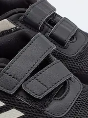 Vorschaubild 3 von Kinder Sneaker Low Gr. 24 Schwarz Grau Klettverschluss Sportschuhe