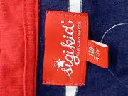 Vorschaubild 3 von Sommerkleid Gr. 110 Blau Gestreift Maritim Baumwolle Mädchen