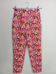 Vorschaubild 2 von Damen Stoffhose S 36 Mehrfarbig Grafisches Muster Retro Casual