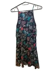 Vorschaubild 2 von Mädchen Sommerkleid Korallen Muster Blau Gr. 146/152