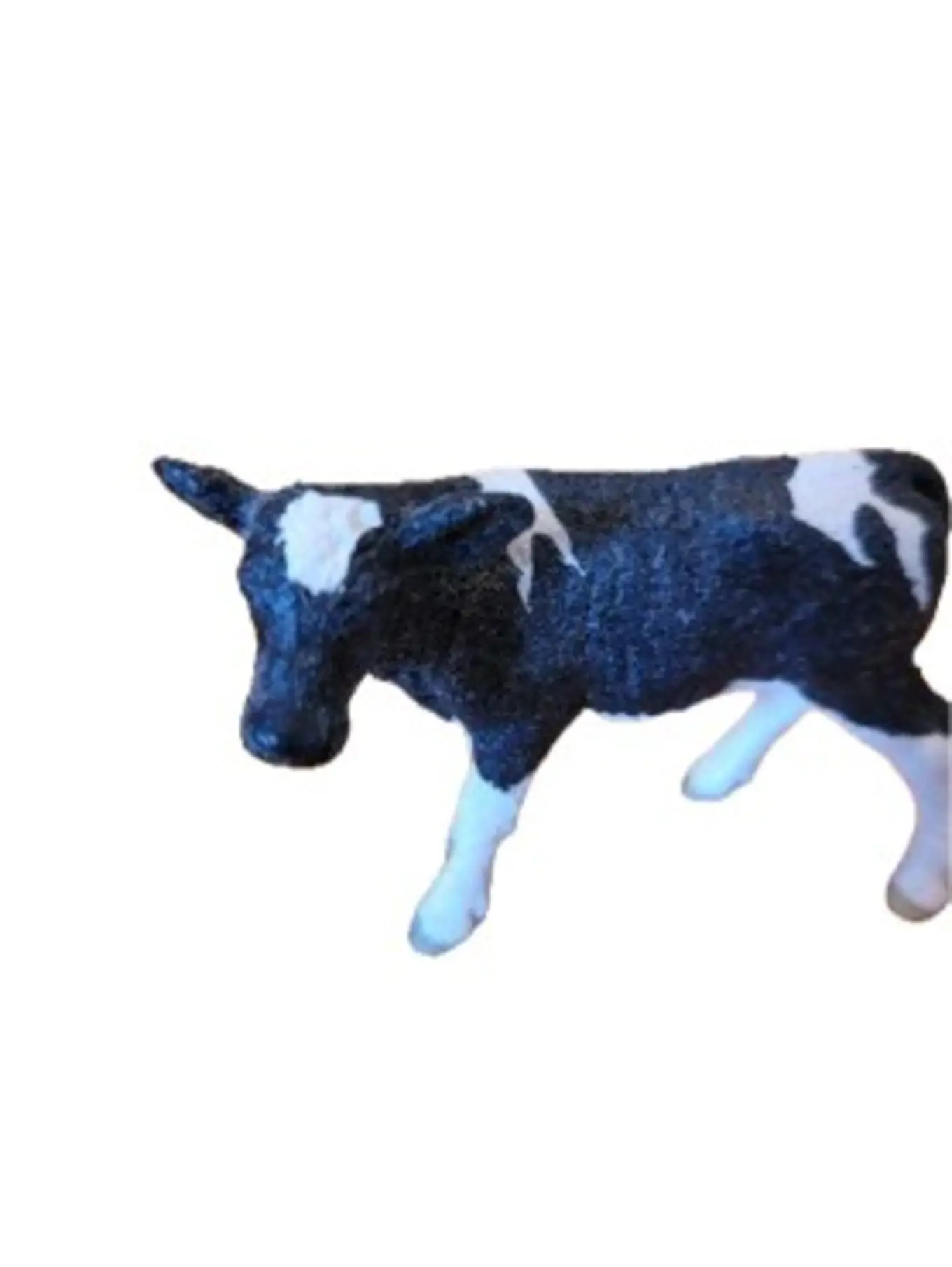 SCHLEICH Kuh Figur Spielfigur Schwarz Weiß Bauernhof Tier Spielzeug