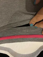 Vorschaubild 6 von Damen Sweatshirt XL Grau Casual Langarm Baumwolle