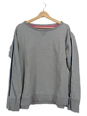 Vorschaubild 1 von Damen Sweatshirt XL Grau Casual Langarm Baumwolle