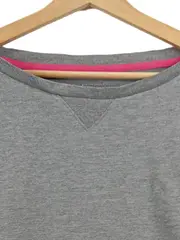 Vorschaubild 2 von Damen Sweatshirt XL Grau Casual Langarm Baumwolle