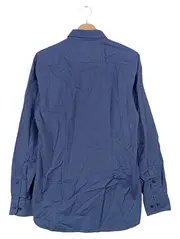 Vorschaubild 2 von Business Hemd Herren 46/S Blau Grafisch Langarm Slim Fit