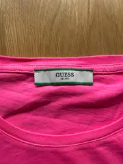 Vorschaubild 4 von Damen T-Shirt Beach Palmen Print Pink Gr. 42/XL Casual Logo