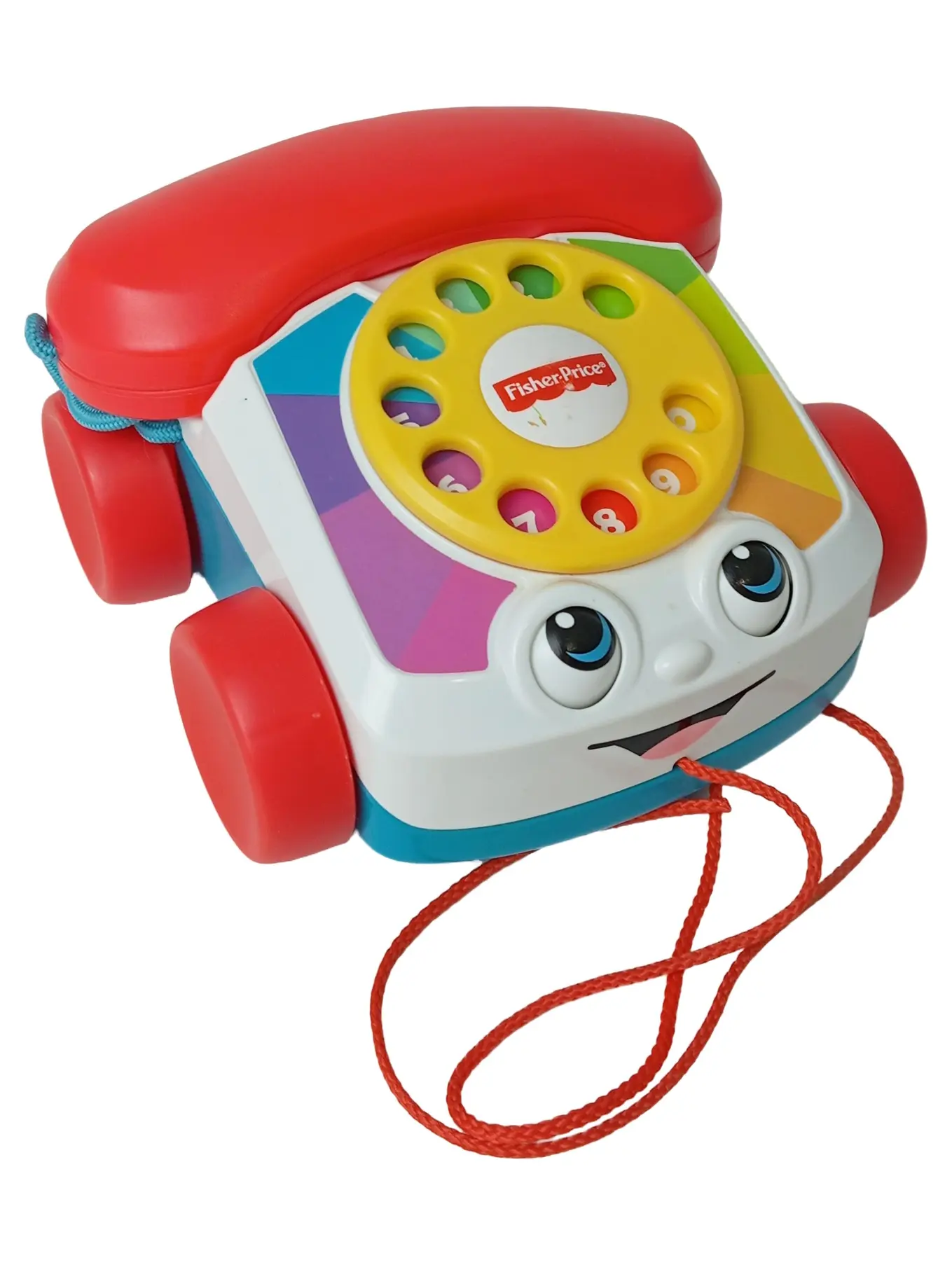 FISHER-PRICE Nachziehspielzeug Telefon Baby Kleinkind Mehrfarbig