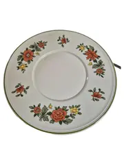 Vorschaubild 1 von Unterteller Summerday Porzellan Blumen Mehrfarbig Klassisch