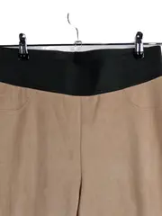 Vorschaubild 2 von Damen Stoffhose Beige Gr. 42 Business Elegant Polyester Zugband