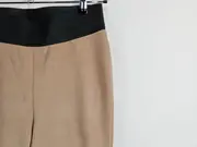 Vorschaubild 4 von Damen Stoffhose Beige Gr. 42 Business Elegant Polyester Zugband