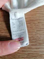 Vorschaubild 4 von Baby Mütze Kinder Baumwolle Weiß Größe 41 Basic