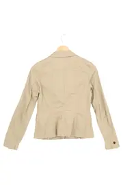 Vorschaubild 2 von Damen Blazer Gr. 34/XS Beige Business Elegant Jacke Sakko
