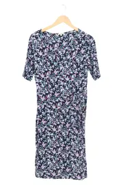 Vorschaubild 1 von Damen Freizeitkleid Gr. 38 Mehrfarbig Casual Vintage Blumenmuster