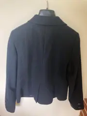 Vorschaubild 2 von Blazer Jacke Mädchen Klassisch Uni Blau Gr. 152 Herbst