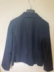 Vorschaubild 4 von Blazer Jacke Mädchen Klassisch Uni Blau Gr. 152 Herbst