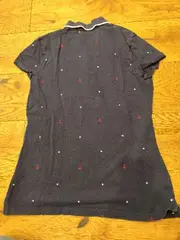 Vorschaubild 2 von Damen Poloshirt Gr. 38 M Blau Anker Maritim Stickerei