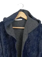 Vorschaubild 4 von Damen Strickjacke Gr. 40 Blau Casual Kapuze