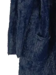 Vorschaubild 5 von Damen Strickjacke Gr. 40 Blau Casual Kapuze