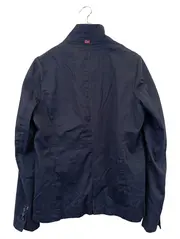 Vorschaubild 2 von Damen Blazer Gr. 38/M Blau Klassisch Baumwolle