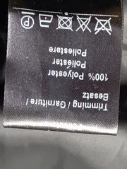 Vorschaubild 6 von Damen Leichte Jacke Mantel Gr. 36/S Schwarz Wolle Kapuze Elegant