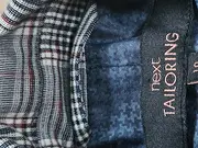 Vorschaubild 6 von Damen Business Blazer Grau Kariert Gr. 38