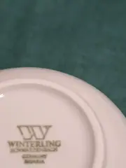 Vorschaubild 4 von Tasse Unterteller Indisch Blau Porzellan Blumen 8cm