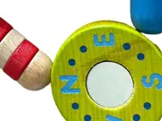 Vorschaubild 4 von Holz Motorikspielzeug Baby Kinder Greifling Nautisch Mehrfarbig