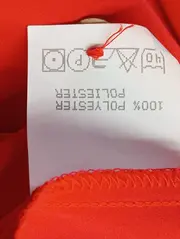 Vorschaubild 4 von Damen Hemdbluse Rot Gr. 42/L Casual Langarm Bluse Polyester