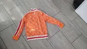 Vorschaubild 7 von Kinder Trainingsjacke Orange mit Allover-Print Gr. 146