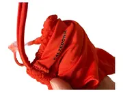 Vorschaubild 4 von Damen Bikini Oberteil Triangel Rot Gr. 36 S Strukturmuster