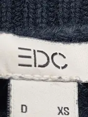 Vorschaubild 2 von EDC Damen Strickjacke Blau Gr. 34/XS Casual Cardigan Baumwolle