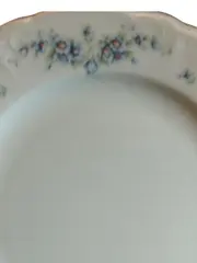 Vorschaubild 3 von Kuchenteller Teller Blumenmuster Weiß Porzellan 19cm