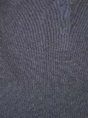 Vorschaubild 3 von Damen Pullover Langarm Basic Blau Baumwolle Gr. 42 XL