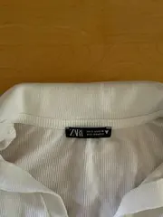 Vorschaubild 5 von Damen Langarmshirt Rippstrick Crop Top Weiß Gr. 36 S Baumwolle