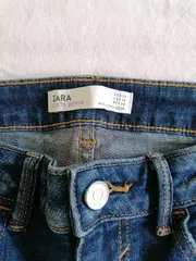 Vorschaubild 5 von Damen Destroyed Jeans Hose Blau Gr. 38 Casual