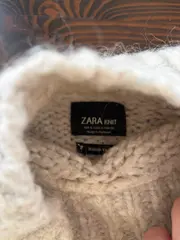Vorschaubild 7 von KNIT Rollkragenpullover Damen Gr. S Grau Wolle Strick Oversized