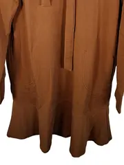 Vorschaubild 4 von Sports Hoodie Kleid Damen Gr. 38/M Braun Modal Kapuzenkleid