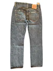 Vorschaubild 5 von 501 Herren Jeans Straight Leg Blau W31/L32 Denim