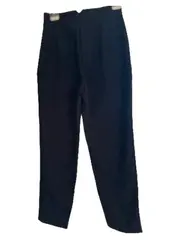 Vorschaubild 2 von Damen Stoffhose High Waist Schwarz Größe S 36 Klassisch