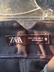 Vorschaubild 3 von Damen Stoffhose High Waist Schwarz Größe S 36 Klassisch