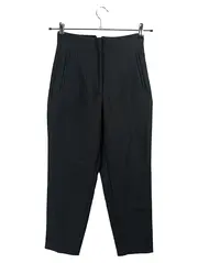 Vorschaubild 1 von Damen Stoffhose High Waist Schwarz Größe S 36 Klassisch