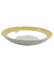 Vorschaubild 1 von Suppenteller Gelb Premium Porzellan 24cm Modern
