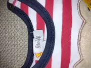 Vorschaubild 5 von Langarmshirt Rot Gestreift Teddybär Applikation Gr. 62